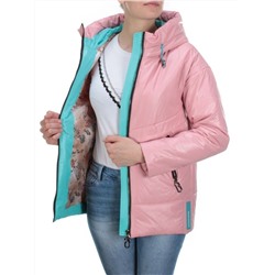 8256 PINK Куртка демисезонная женская BAOFANI (100 гр. синтепон)