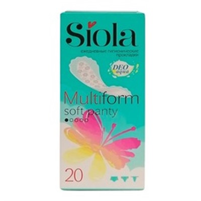 Прокладки* ежедневные deo 20шт SIOLA Multiform