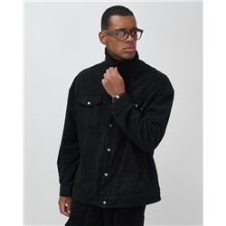 Спортивный костюм мужской весна-лето черного цвета 55040Ch