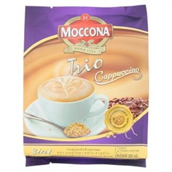 Кофе Капучино Трио 3 в 1 Moccona 25гр 12 пакетиков