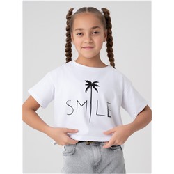 Футболка "Пальма" детская белый