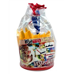 VaLexa Бигуди «Завиток» №2 в косметичке, средние 12 шт., маленькие 6 шт.