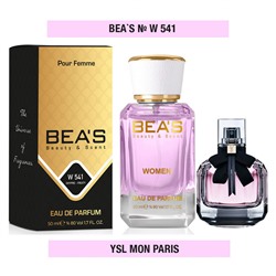 Beas W541 Yves Saint Laurent Mon Paris Women edp 50 ml, Парфюм женский Beas W541 создан по мотивам аромата Yves Saint Laurent Mon Paris