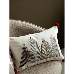 Чехол на подушку Enchanted pines из коллекции New Year Essential, 30х45 см