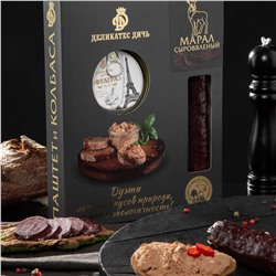 Подарочный набор Дуэт "Гордый марал" с паштетом
