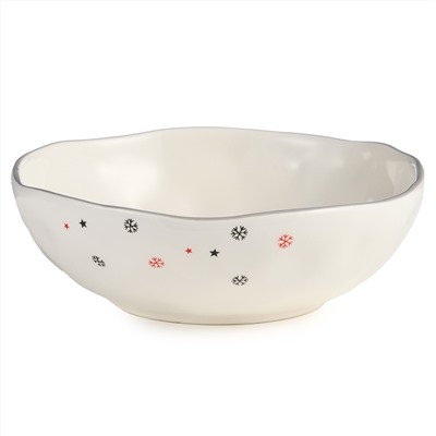 САЛАТНИК AGNESS "С НОВЫМ ГОДОМ!" 17*5,7 СМ (КОР=24ШТ.)