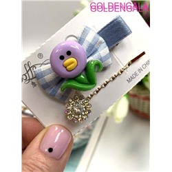 Набор зажимов для волос 2 шт 5 см УТ11 тип 5