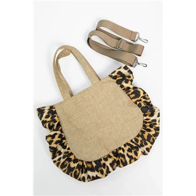 Сумка Солнышко (бежевый/лео) СС01