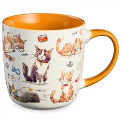 КРУЖКА LEFARD 400МЛ "CATS" 9.0*5.6*9.3CM