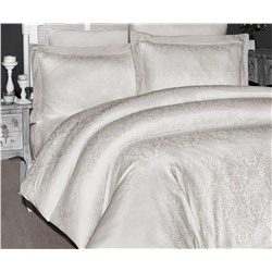 Сатиновое Постельное Белье Евро 2 сп. JACQUARD SATEN First Choice