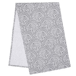 Дорожка на стол серого цвета с принтом Спелая Смородина из коллекции Scandinavian touch, 45х150 см