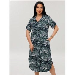 Женский халат Х-105(К) / Зеленый (папоротник)