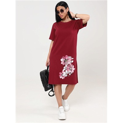 Туника Антуриум бордовый ИвК