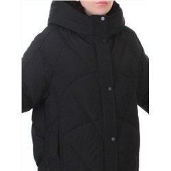 9913 BLACK Куртка зимняя женская (150 гр. холлофайбер)
