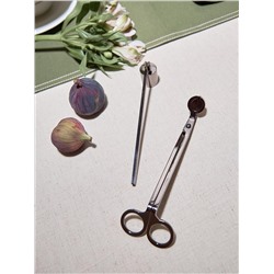 Набор аксессуаров для свечей графитового цвета из коллекции Essential