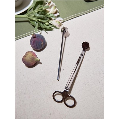 Набор аксессуаров для свечей графитового цвета из коллекции Essential