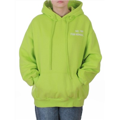2620 LT. GREEN Худи женское (95% хлопок, 5% спандекс)
