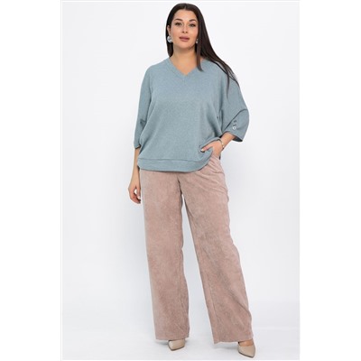 Брюки вельветовые Брауни (бежевые) Б14830-25М