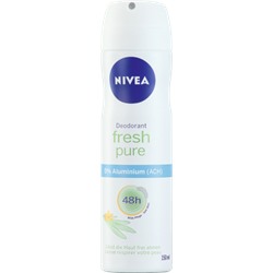 NIVEA Дезодорант-спрей Fresh Pure, 150 мл