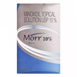 Раствор Миноксидила 10% (60 мл), Morr Minoxidil Topical Solution USP 10%, произв. INTAS