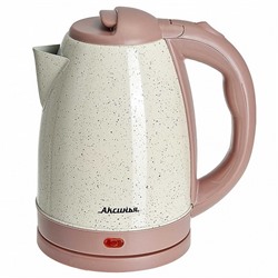 Чайник Аксинья КС-1007 нерж,1500 Вт, 1,8 л , бежевый (12)