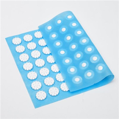 Аппликатор «Кузнецова», 70 колючек, спанбонд, 23×32 см, голубой.