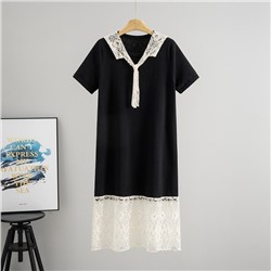 Butterfly Платье с отделкой из кружева 2507011402