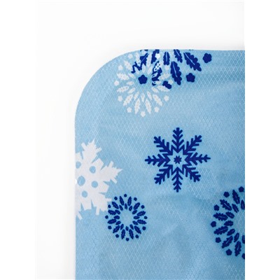 УЦЕНКА Коврик охлаждающий (гель), 65 х 50 см, снежинка