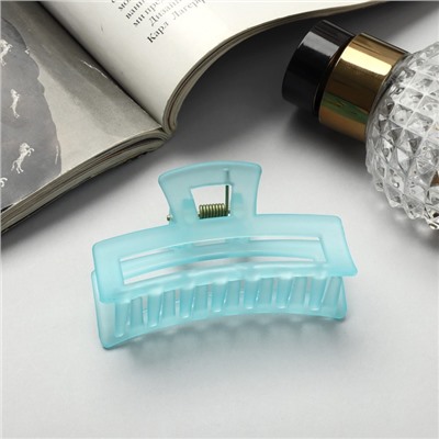 Крабик для волос «Туман», прямой, 7 см, МИКС