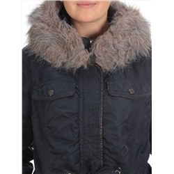 B-23 DARK BLUE Куртка зимняя женская NO NAME (100 гр. холлофайбер)