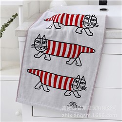 Gauze towel for face washing, soft cleansing milk for home use, Birthday gift