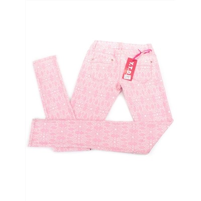 YA107-1 PINK Брюки женские (65% хлопок, 33% полиэстер,2% эластан)
