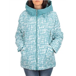 M8517 TURQUOISE Куртка демисезонная женская (100 гр. синтепон) Maria