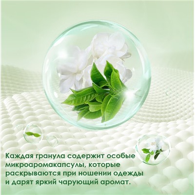 Парфюм-кондиционер для стирки в цветочных гранулах Comfort, 25 гр.  ЖАСМИНОВЫЙ ЧАЙ