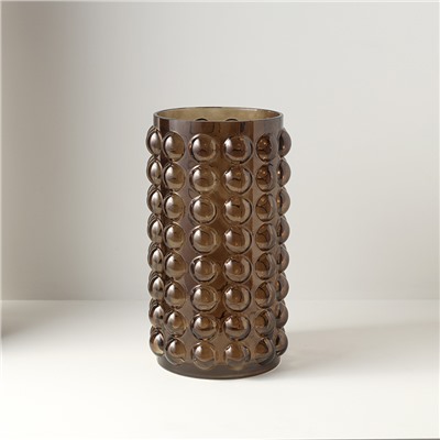Ваза Molecule, 28 см, сепия