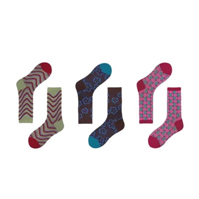 Japanese retro demi-season knee socks, mid-length, British style