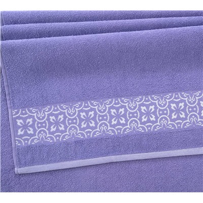 Полотенце махровое Мозаика сиреневый Текс-Дизайн