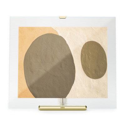 Фоторамка Flute, 26х30 см, латунь