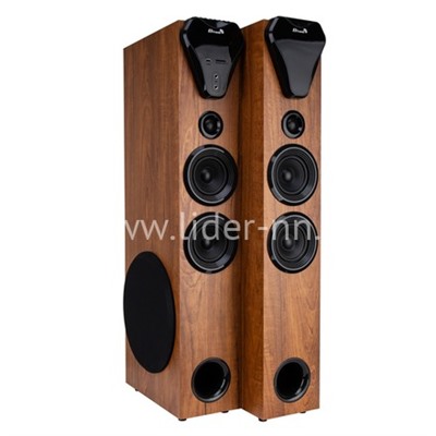 Колонка 10" (20-80 HOME SOUND) динамик 8шт/2х10"; 4х4"; 2х1.5" комплект 2 колонки ELTRONIC (бук)