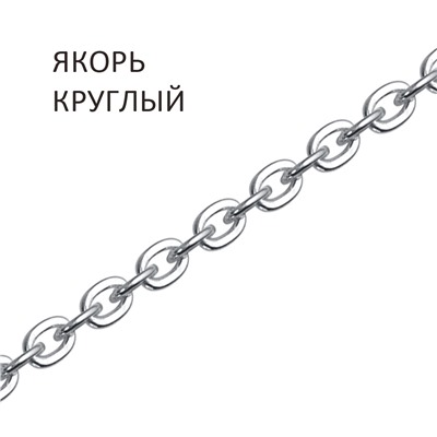 Цепь Якорь круглый