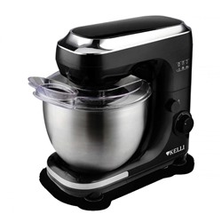 Миксер Kelli KL-5114 Планетарный 1200Вт  чаша 5,0л Черный с чашей металл (2)