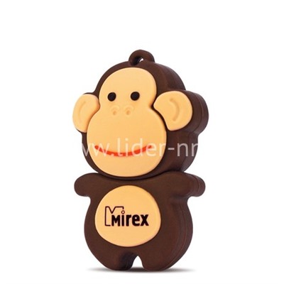 USB Flash 16GB Mirex MONKEY BROWN