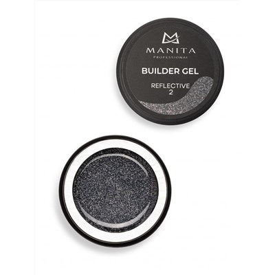 Manita Professional Гель моделирующий для ногтей светоотражающий / Builder Gel Reflective №02, 15 мл