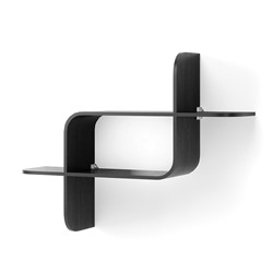 Полка настенная Montage, черная