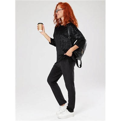 Костюм Вениса жаккард чёрный ИвК