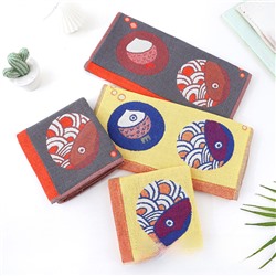 Zhiyang's new Avi bamboo cotton bubble fish gauze facial napkin soft, breathable water absorption, wipe facial towel price wholesale