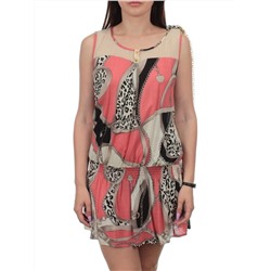 NK3910 CORAL Платье летнее (65% хлопок, 35% вискоза)