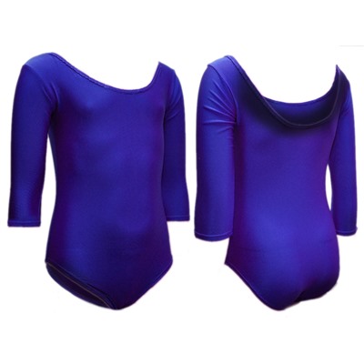 Х.Купальник гимнастический. Размер М. Цвет синий. #07968