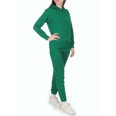 NOH109 GREEN Костюм спортивный женский (хлопок 90%, полиэстер 10%)