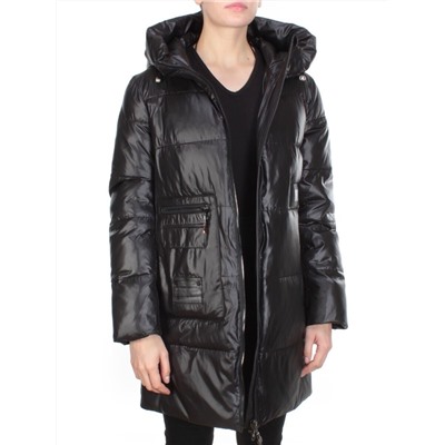 YR-980 BLACK Куртка зимняя женская АЛИСА (200 гр. холлофайбера)